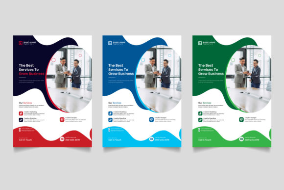 A4 Size Corporate Flyer Design Template: Your Professional Branding Toolkit