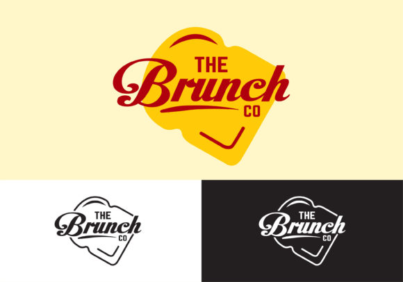 Brunch Restaurant Logo Concept: Your Full-Vector Branding Toolkit
