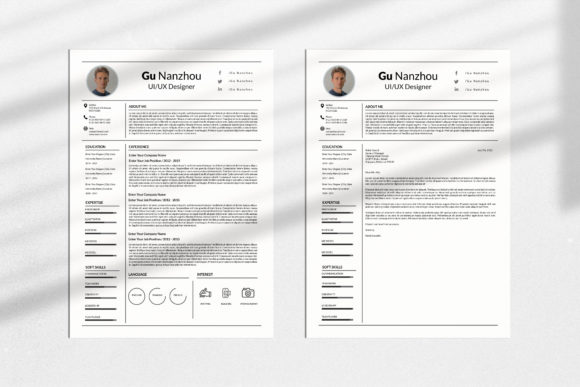Clean Minimalist Resume: Your First Impression, Perfected