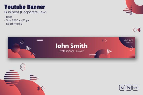 Corporate Law YouTube Banner: Project Authority and Trust