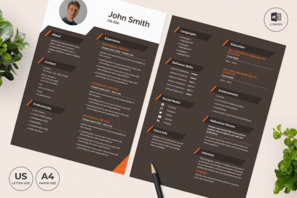 Crafting Your Career: The Carpenter Resume Template CV
