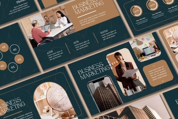 Dark Green Powerpoint Template: A Toolkit for Modern Presentations