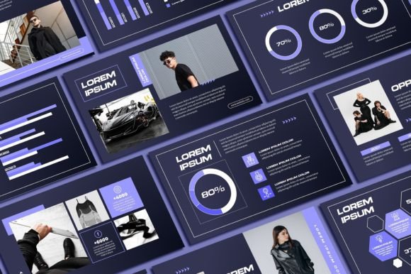 Dark Purple Powerpoint Template: Elevate Your Brand's Visual Story