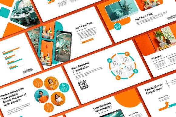 Elevate Your Slides: A Deep Dive into the Orange Tosca PowerPoint Template