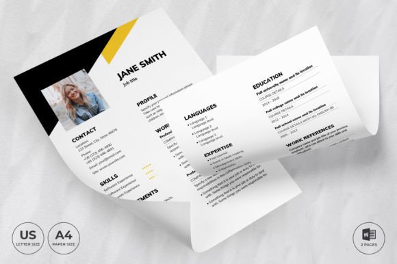 Financial Advisor Resume Template CV: Land Your Next Role