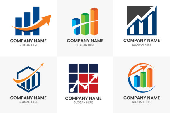 Modern Accounting & Financial Logo Set: A Complete Brand Toolkit