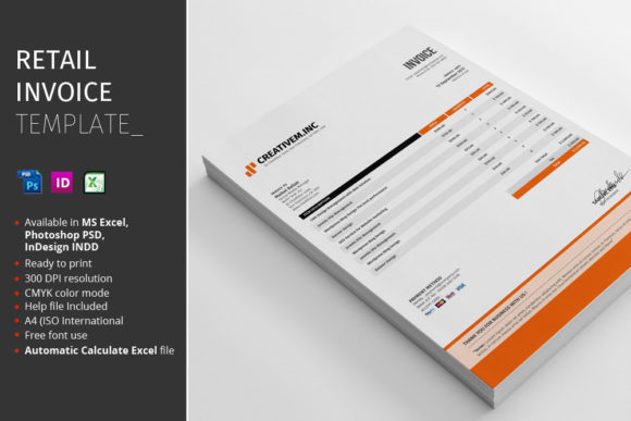Retail Invoice Template: A Designer's Guide to a Professional Toolkit